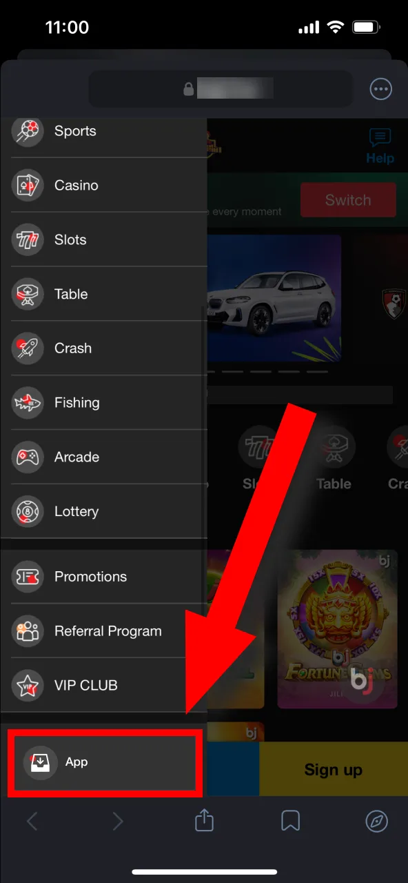 Find detailed instructions for iOS installation in the Bj88 app section on the website.